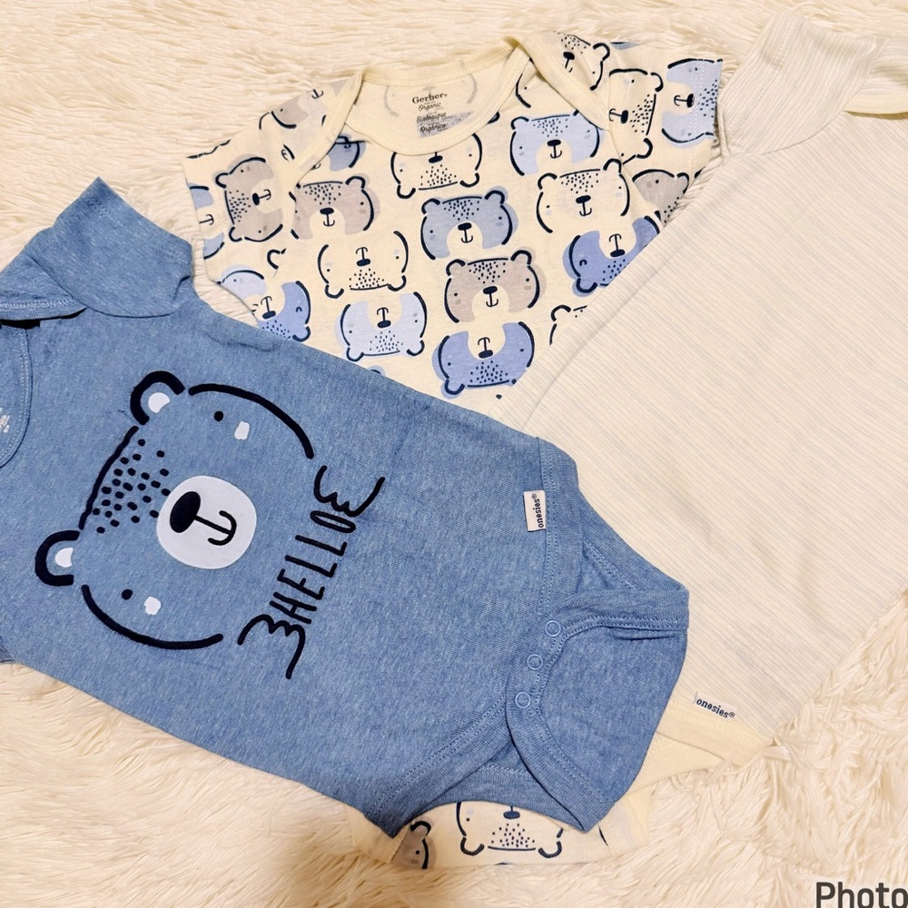 Baby Boy 3 Piece Set onesies - Picture 5 of 7